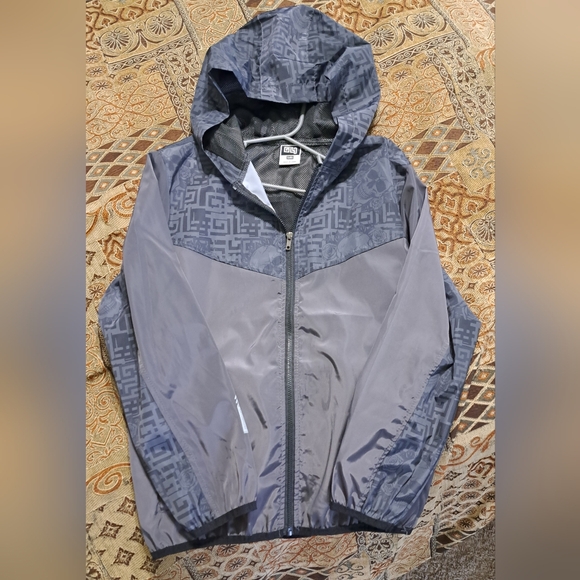 Kids Gray Hooded Jacket - Picture 1 of 4